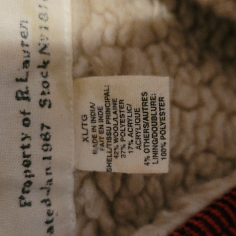Men 1967 Ralph Lauren plaid vest coat - Picture 6 of 7